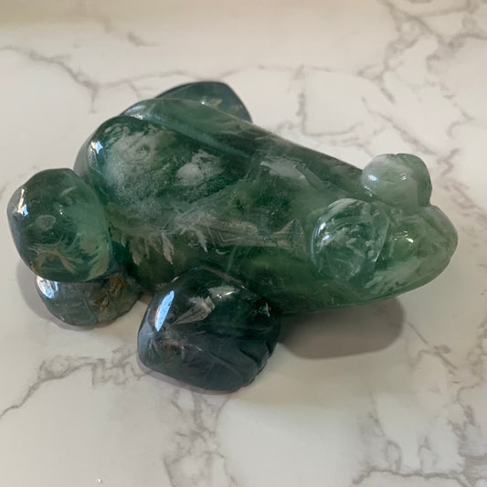 Feather Fluorite Frog