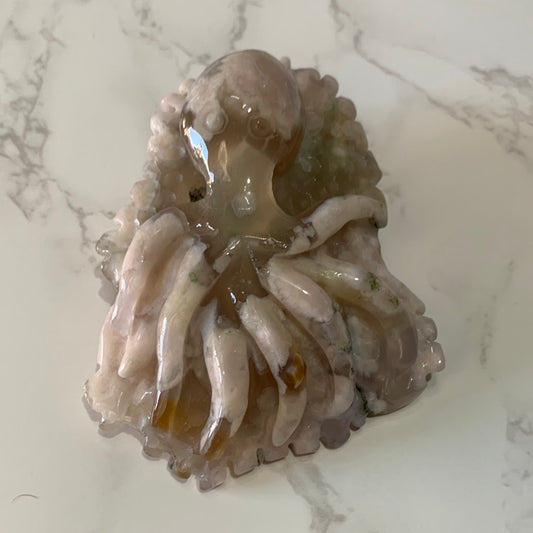Flower Agate Octopus